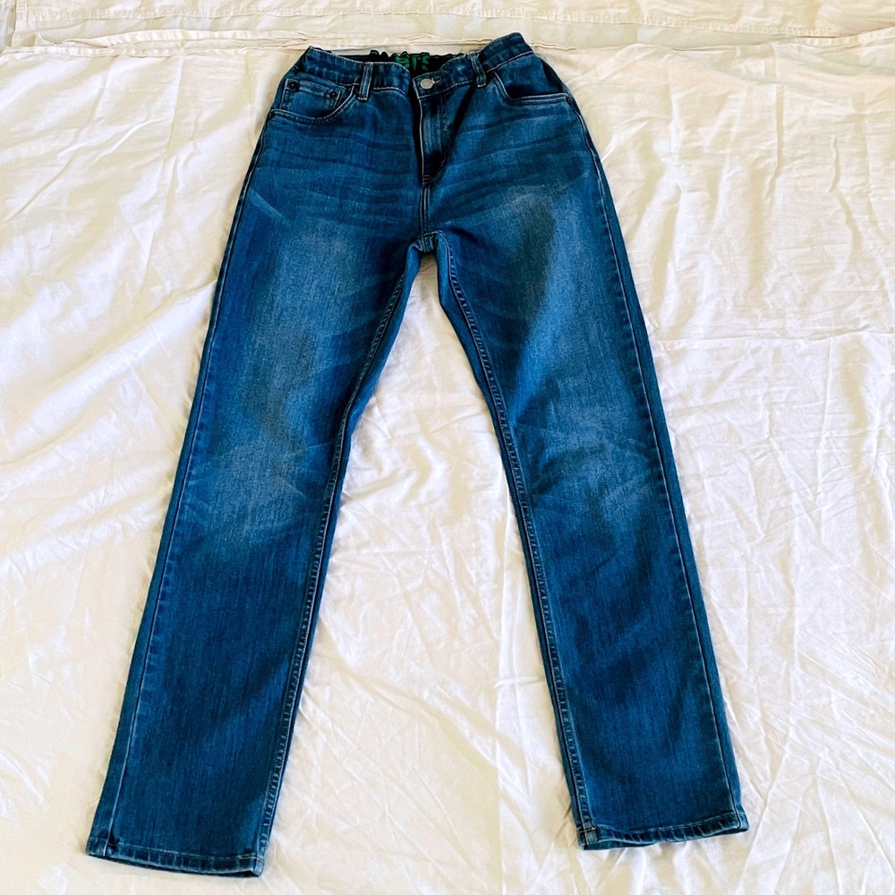 Levi Strauss 511 Slim Jeans Kids Size 20 Reg W30 L32 Medium Wash Adjust Waist